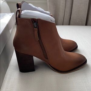 Brown booties